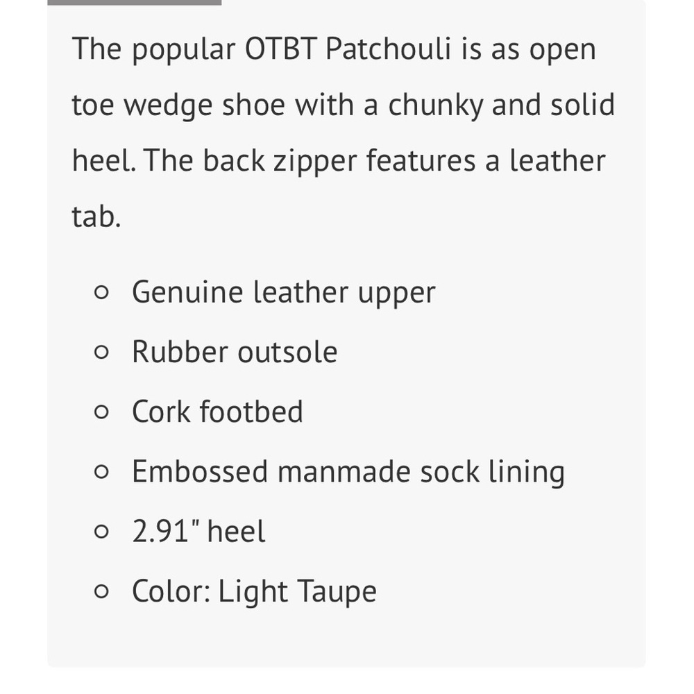 OTBT Women’s Open-Toe Ankle Bootie in Tan - Picture 4 of 4